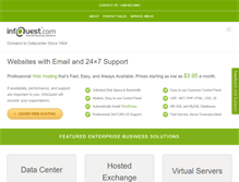 Tablet Screenshot of infoquest.com